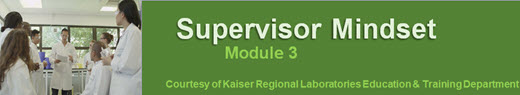 Supervisor Mindset Module 3 Header